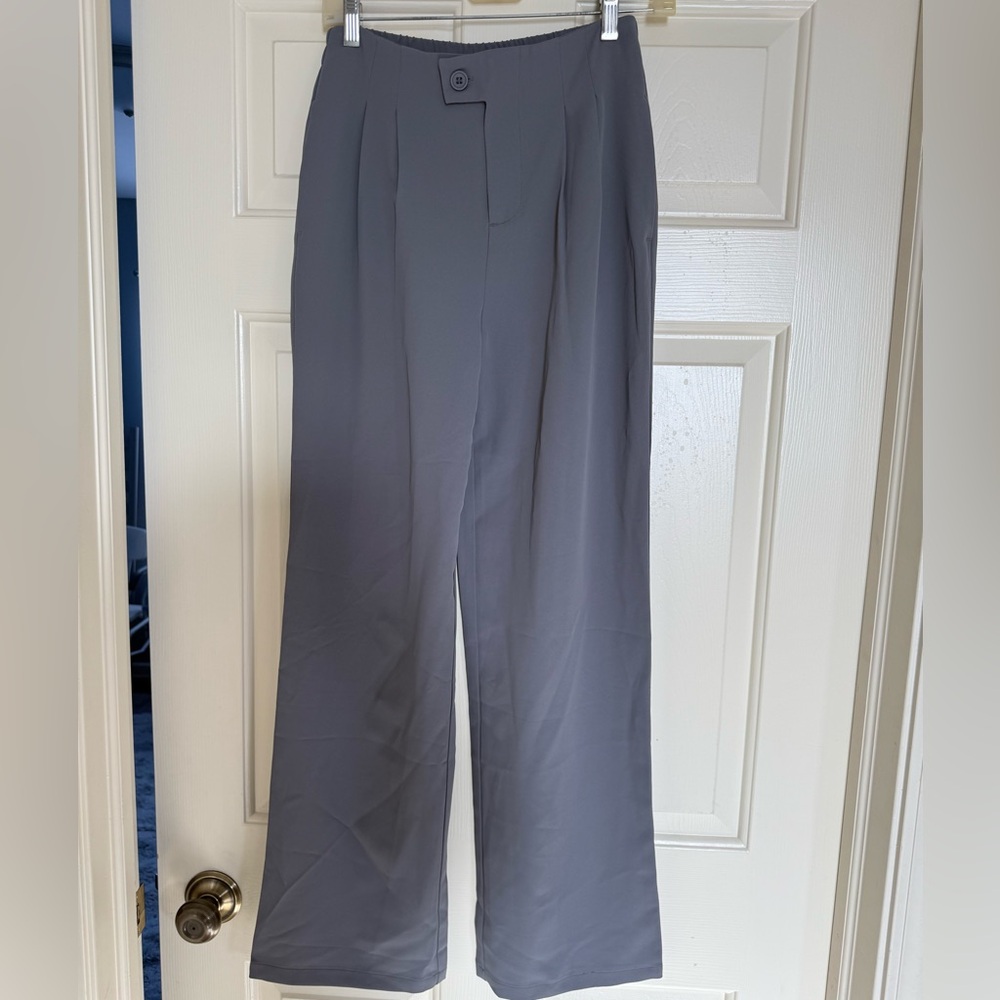 Halara Gray Wide Leg Trousers